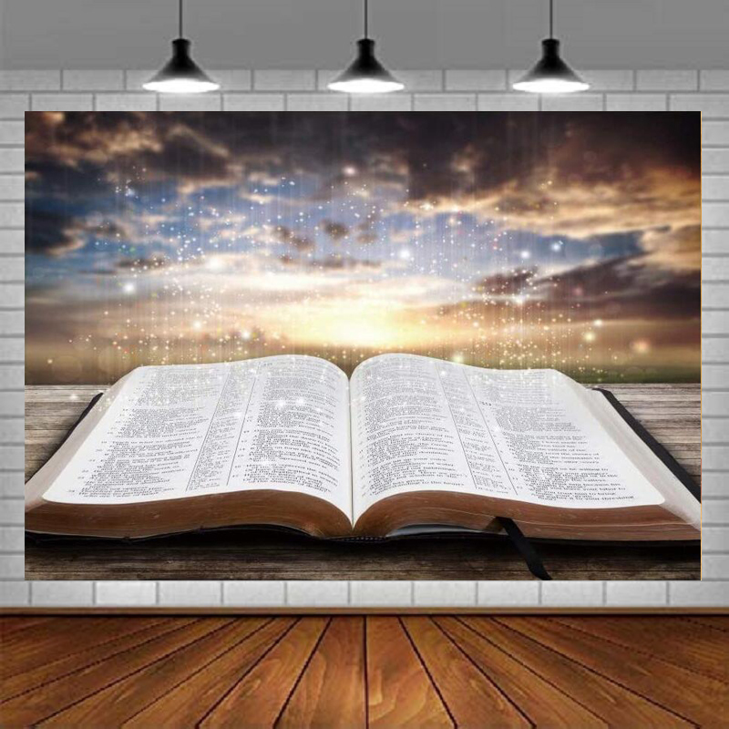 Lighting In Photography Book - Jesus Christ Photography Backdrop Light Of