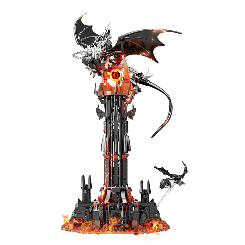 Led Ring Light 18 - MOC Lord Rings Movie The Fell