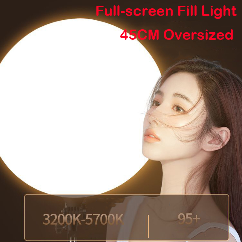 Photography Video Lighting Kit - 45CM Large Size LED Video Light