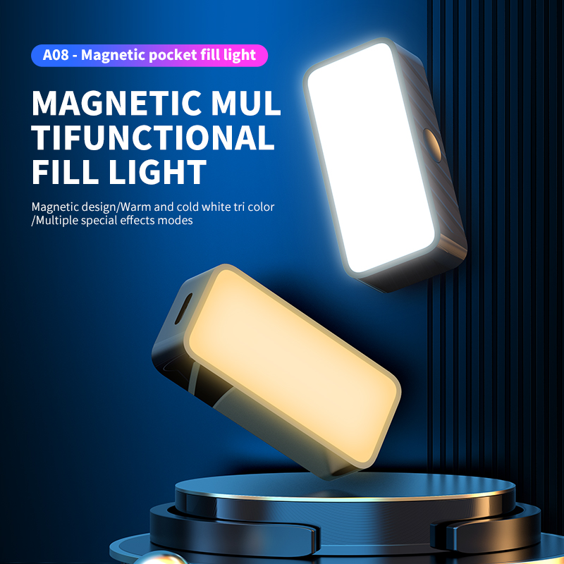 Macro Photography Led Lighting - Magnetic Portable Mini Selfie Fill Light