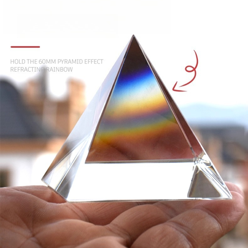 40mm/60mm Quadrangular Pyramid - Lighting Glass Photography 评论和价格
