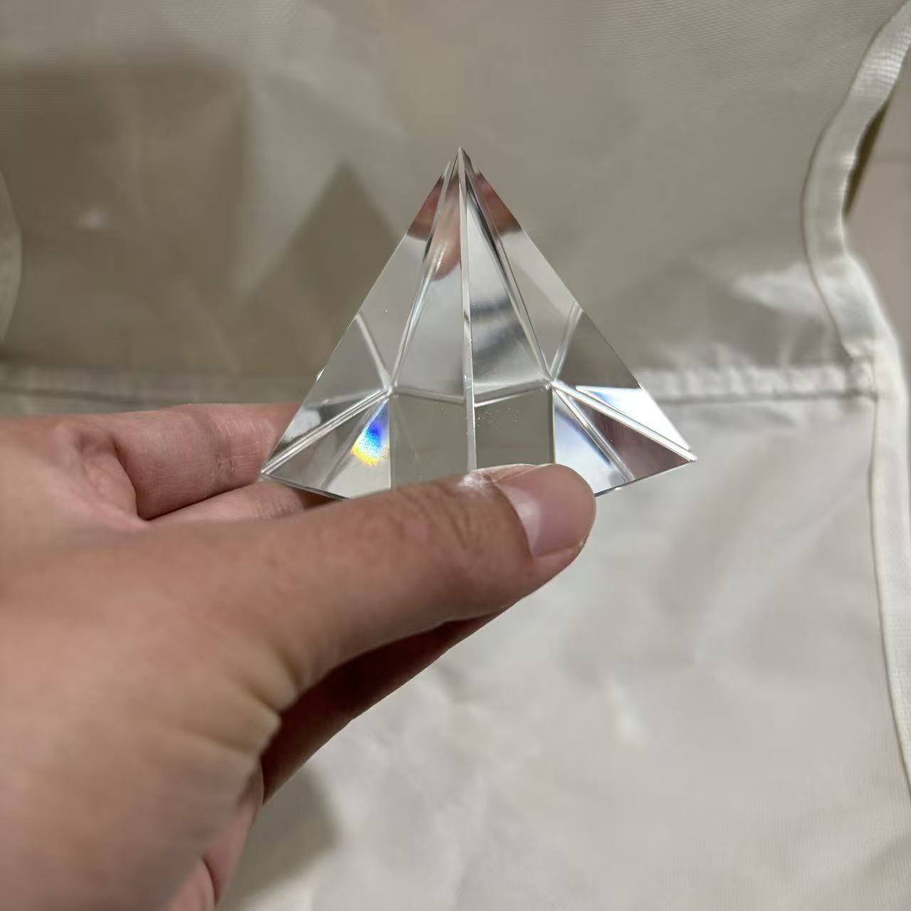40mm/60mm Quadrangular Pyramid - Lighting Glass Photography 评论和价格