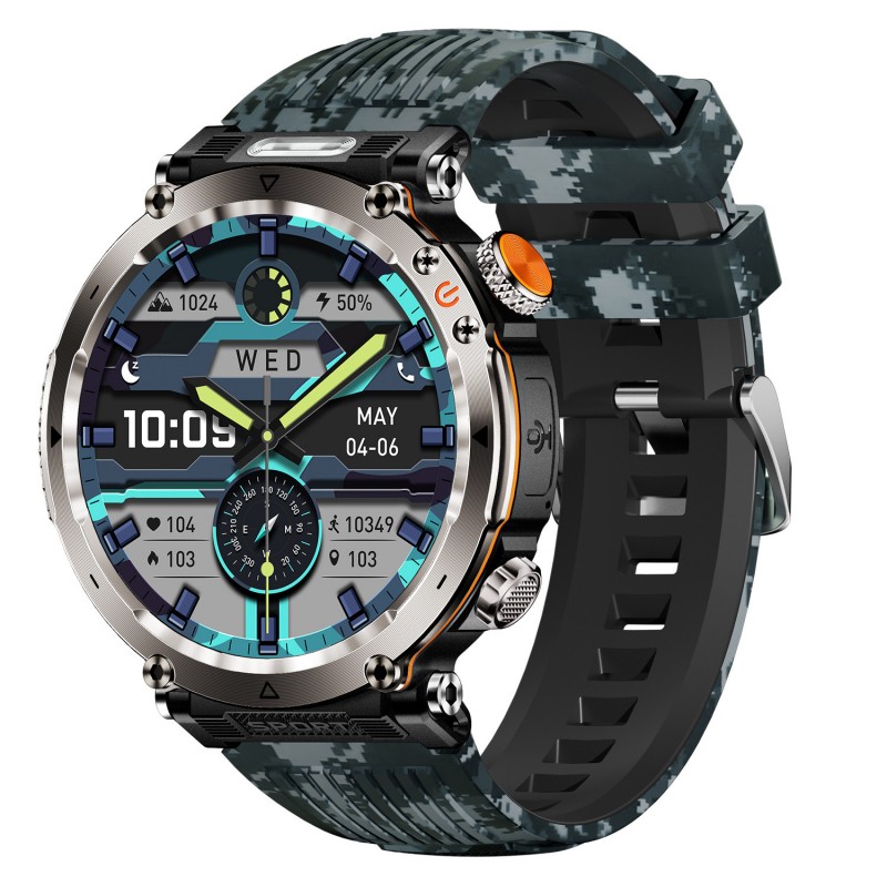 Flashlight Smart Watch Men BT  - Photography Lighting Assistant 评论和价格