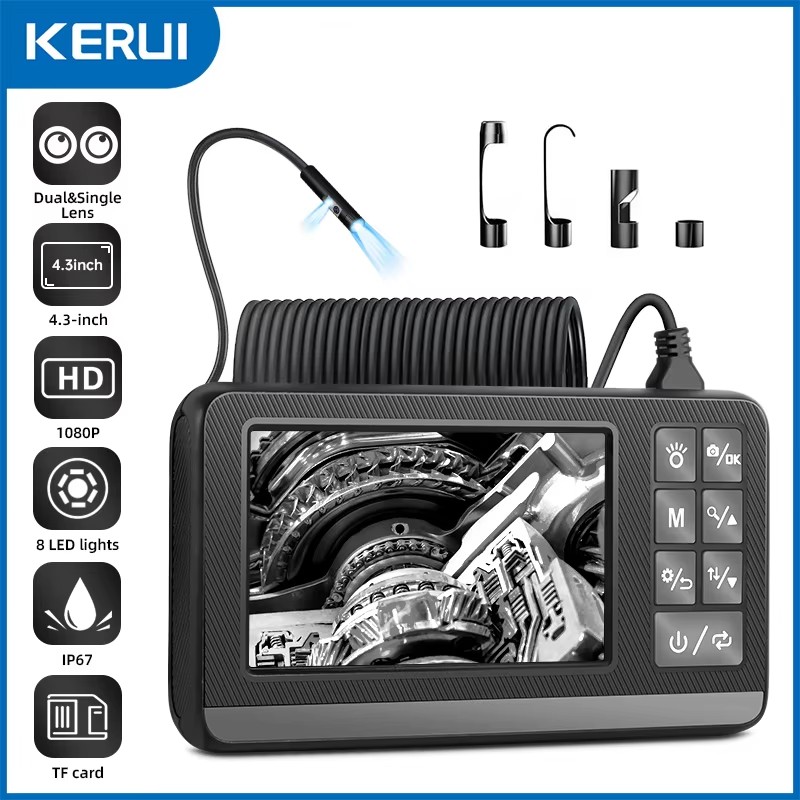 KERUI Dual Lens Industrial End - Macro Photography Led Lighting 评论和价格