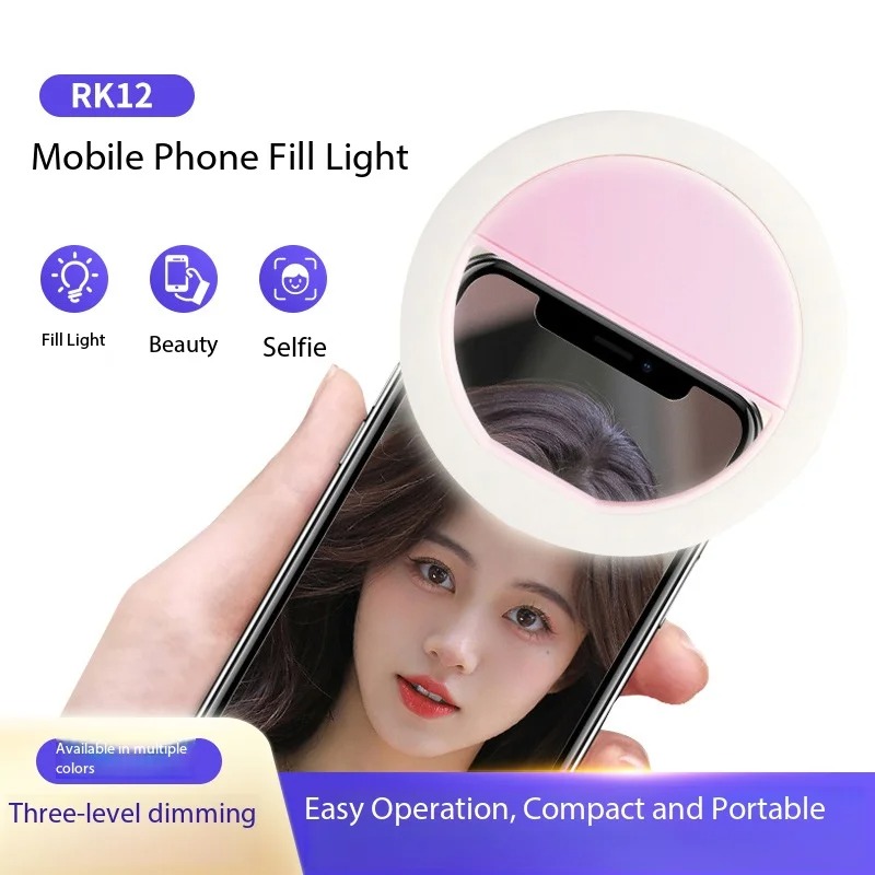 Rechargeable Clip On Selfie Ri - Photography Lighting Accessories 评论和价格