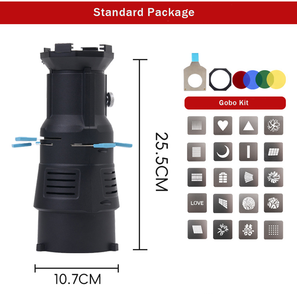 Bowens Mount Projection Snoot  - Photography Video Lighting Kit 评论和价格