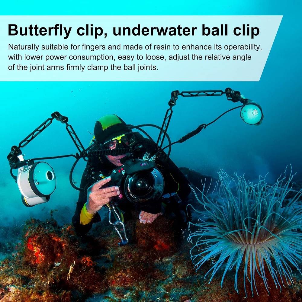 Mcoplus Butterfly Clip Diving  - Photography Lighting Essentials 评论和价格
