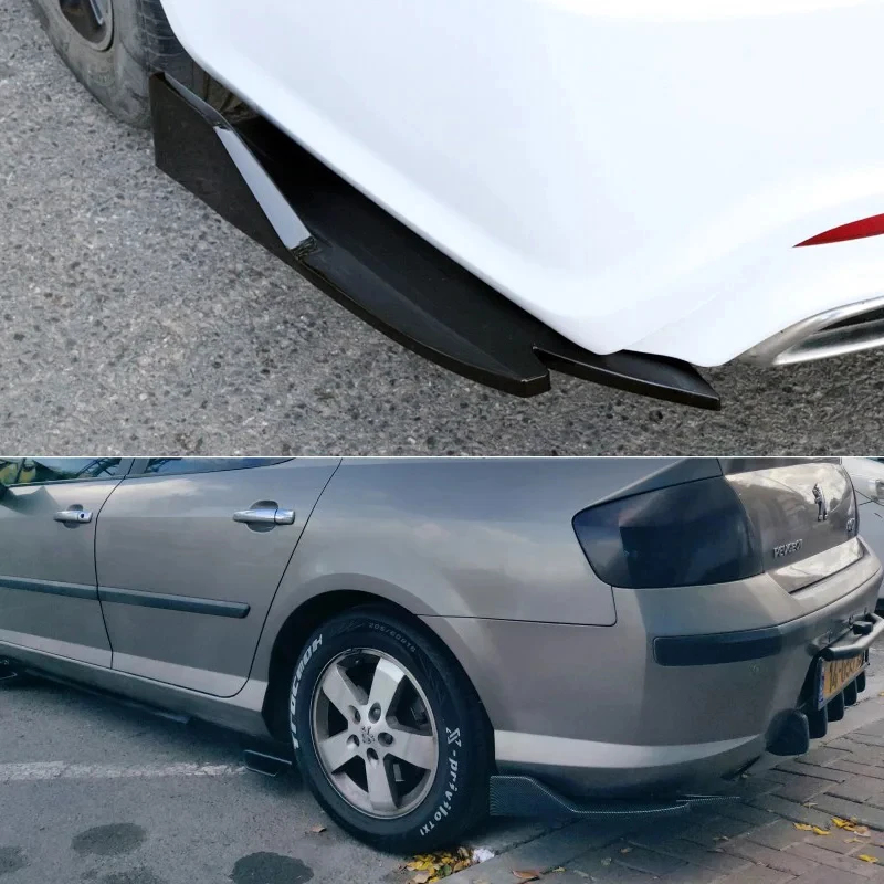 Pair Universal Car Rear Bumper - Diffusion Material Roll 评论和价格