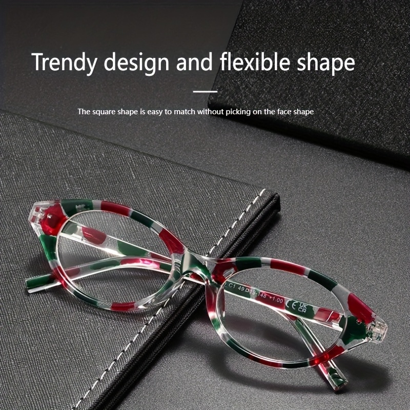 Transparent Oval Reading Glass - Photography Lighting Essentials 评论和价格