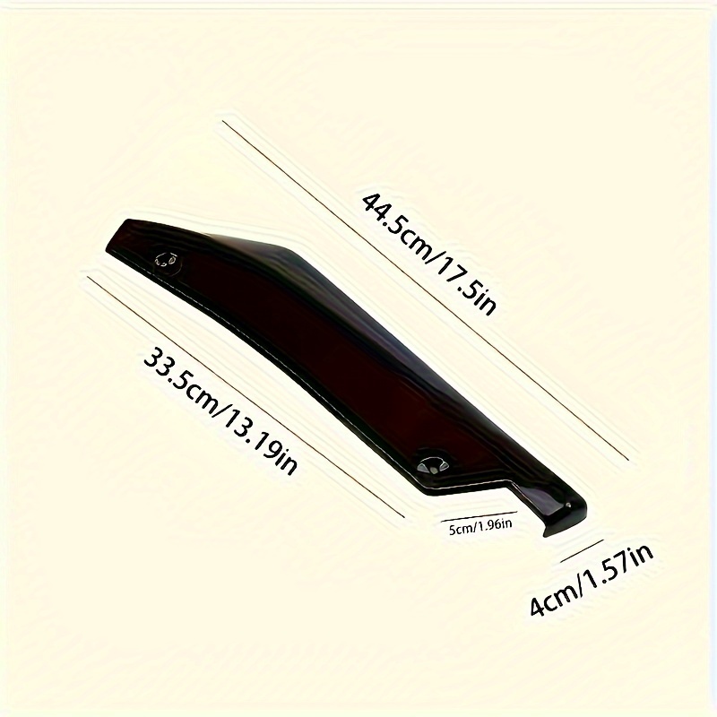 1 Pair Carbon Fiber Winglets S - Diffusion Material Roll 评论和价格