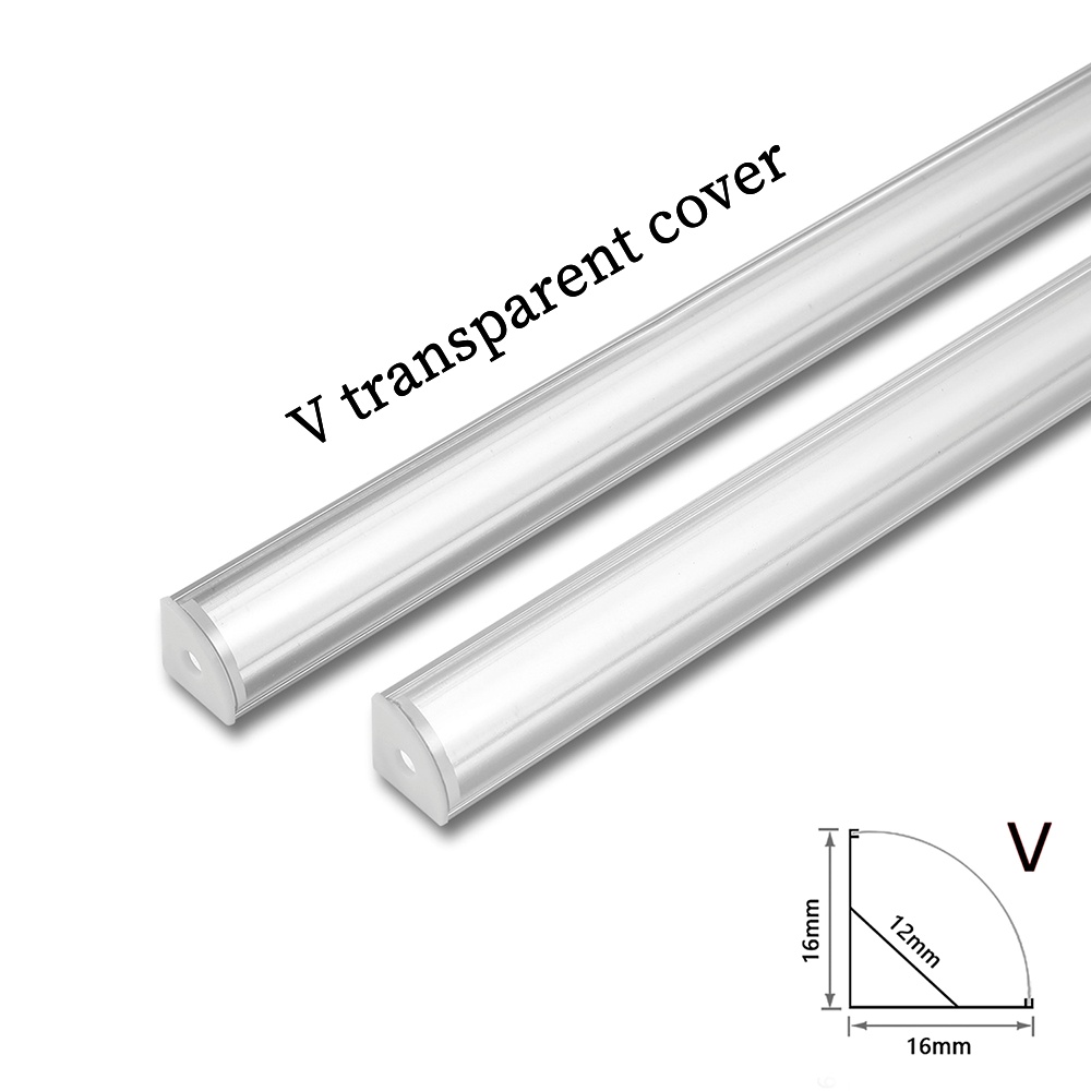 50cm Aluminium Channel for Led - Diffusion Material Roll 评论和价格