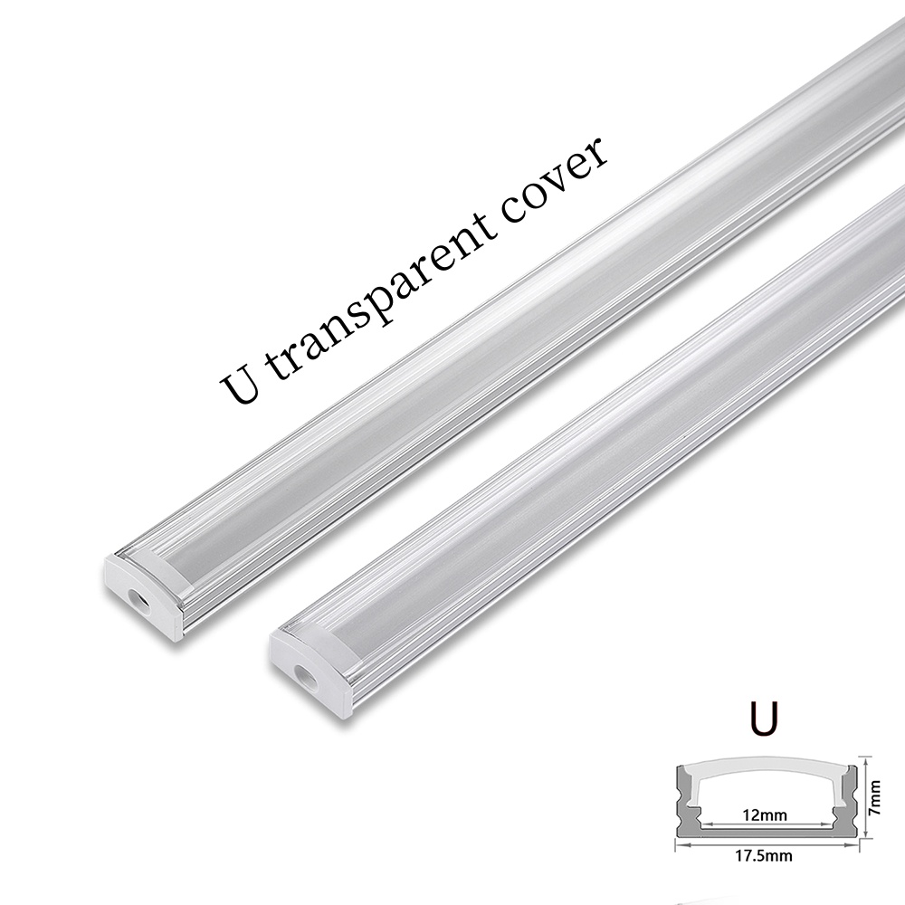 50cm Aluminium Channel for Led - Diffusion Material Roll 评论和价格