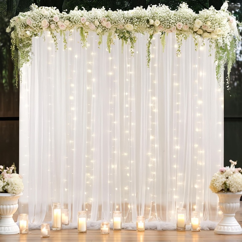 LED Tulle Backdrop Curtains, O - Photography Lighting Options 评论和价格