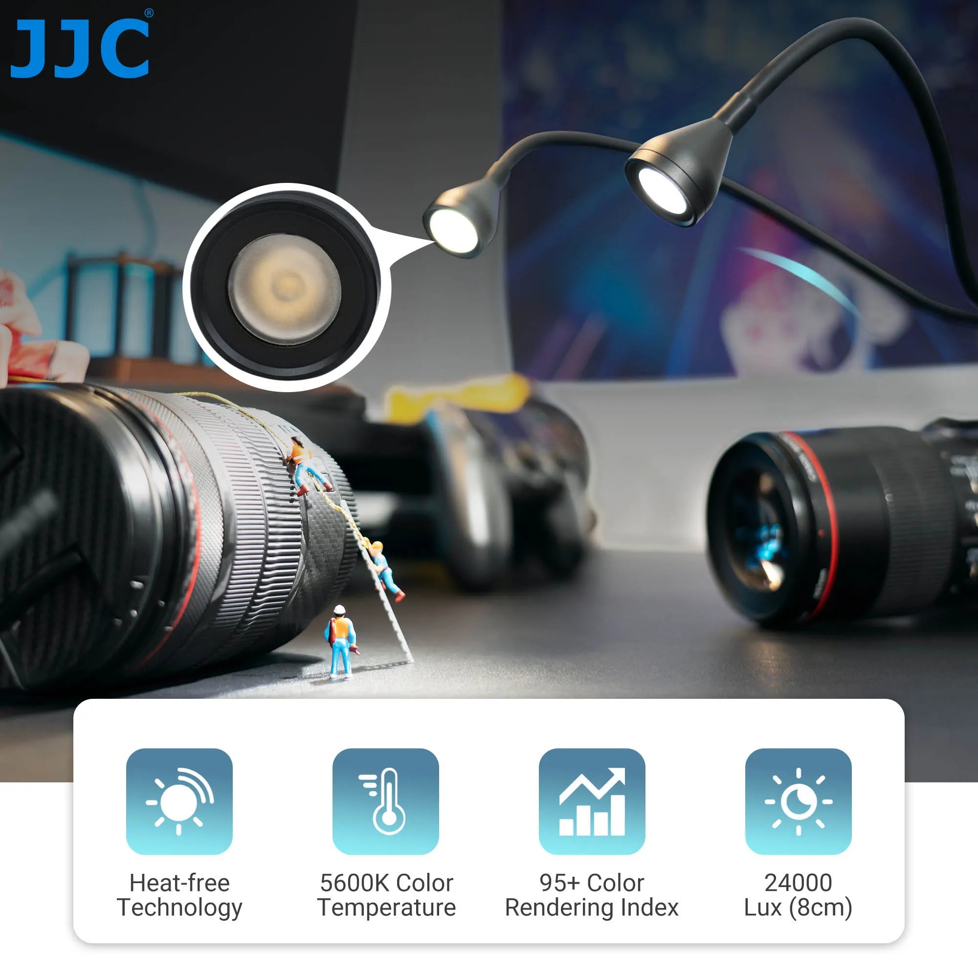 JJC LED Macro Arm Light Macro  - Macro Photography Led Lighting 评论和价格