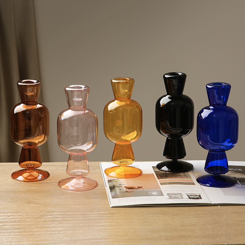Nordic Dual Purpose Glass Cand - Lighting Glass Photography 评论和价格