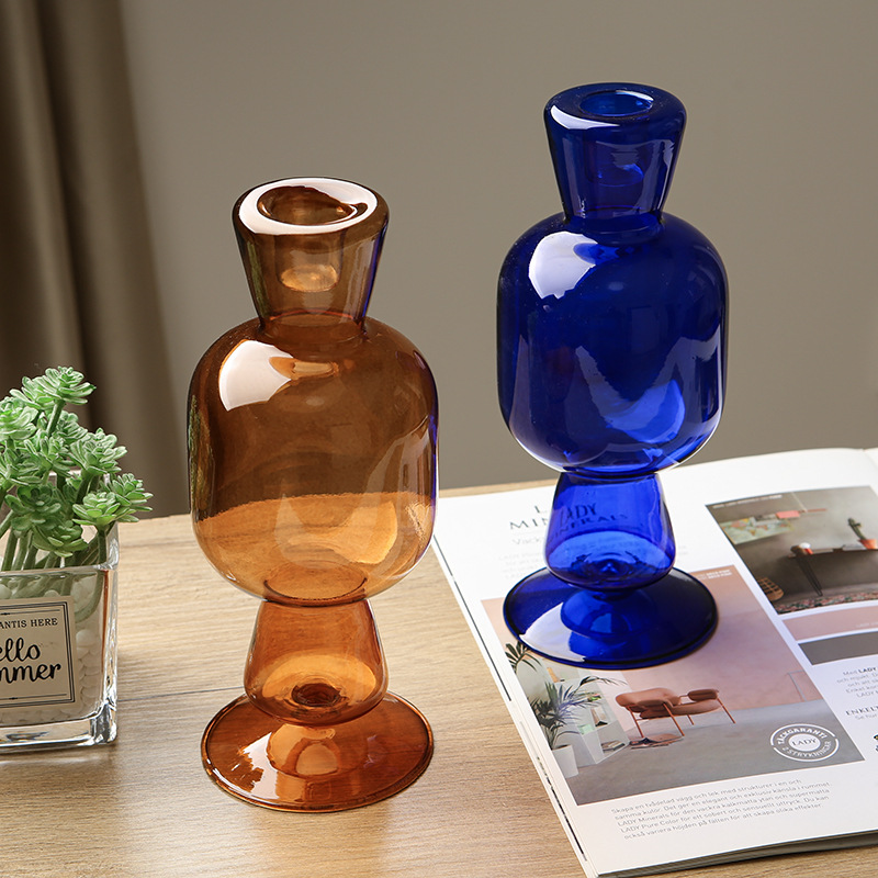 Nordic Dual Purpose Glass Cand - Lighting Glass Photography 评论和价格
