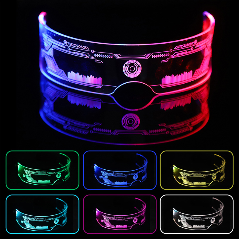 LED Glasses Cool Sci-Fi Light  - Photography Lighting Essentials 评论和价格