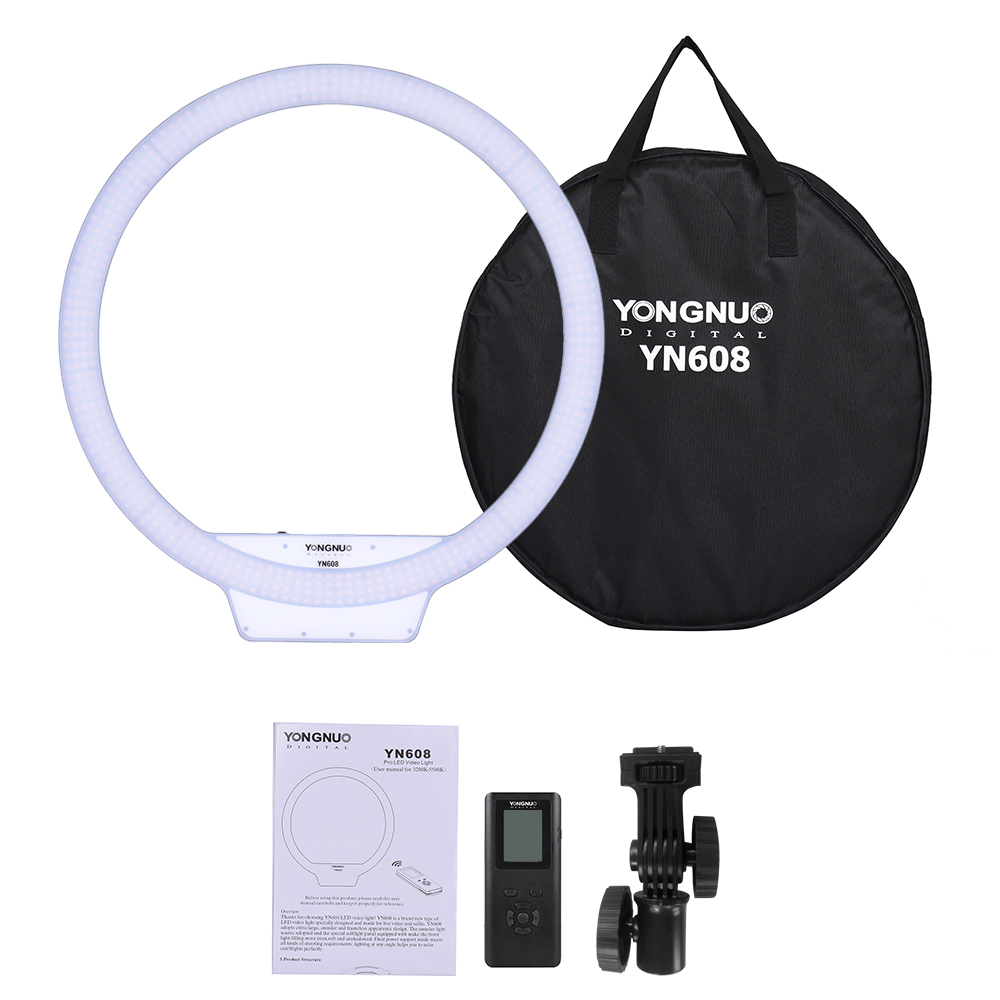 YONGNUO YN608 Studio Ring LED  - Photography Lighting Options 评论和价格