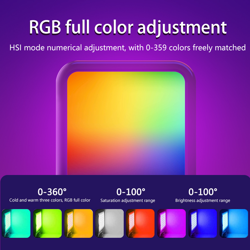 RGB Fill Light Portable LED Ph - Macro Photography Led Lighting 评论和价格