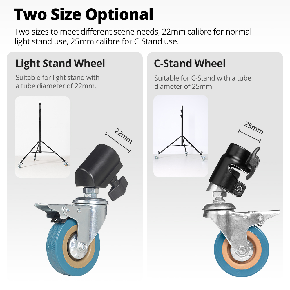 AMBITFUL 3Pcs C-Stand Swivel C - Photography Video Lighting Kit 评论和价格