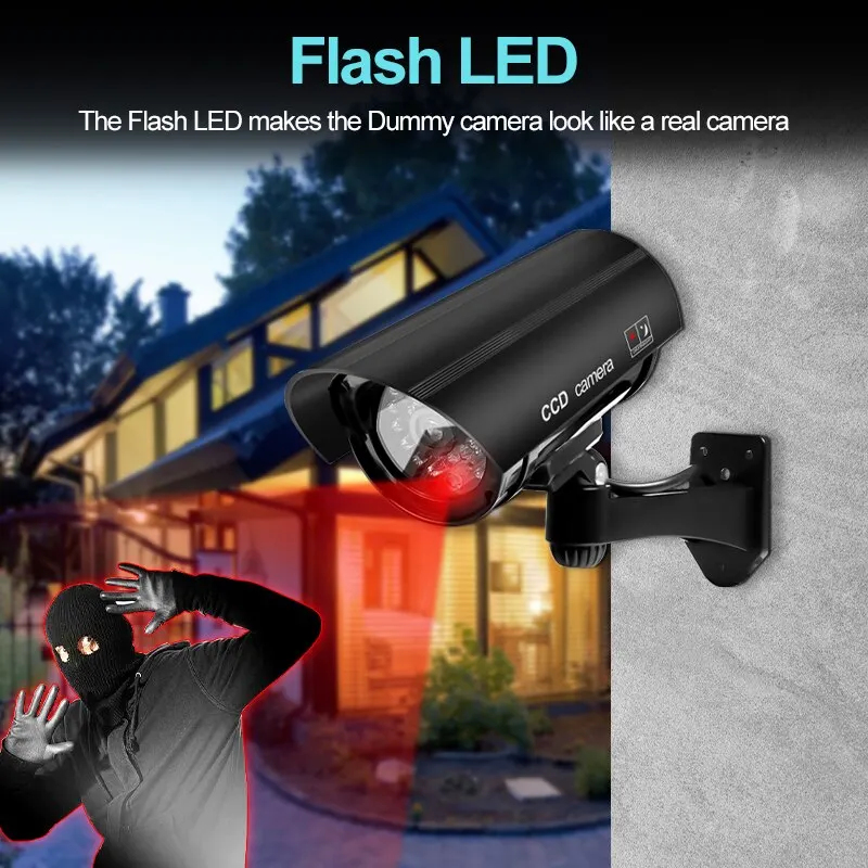 1PC Dummy Security Camera Watr - Macro Photography Led Lighting 评论和价格