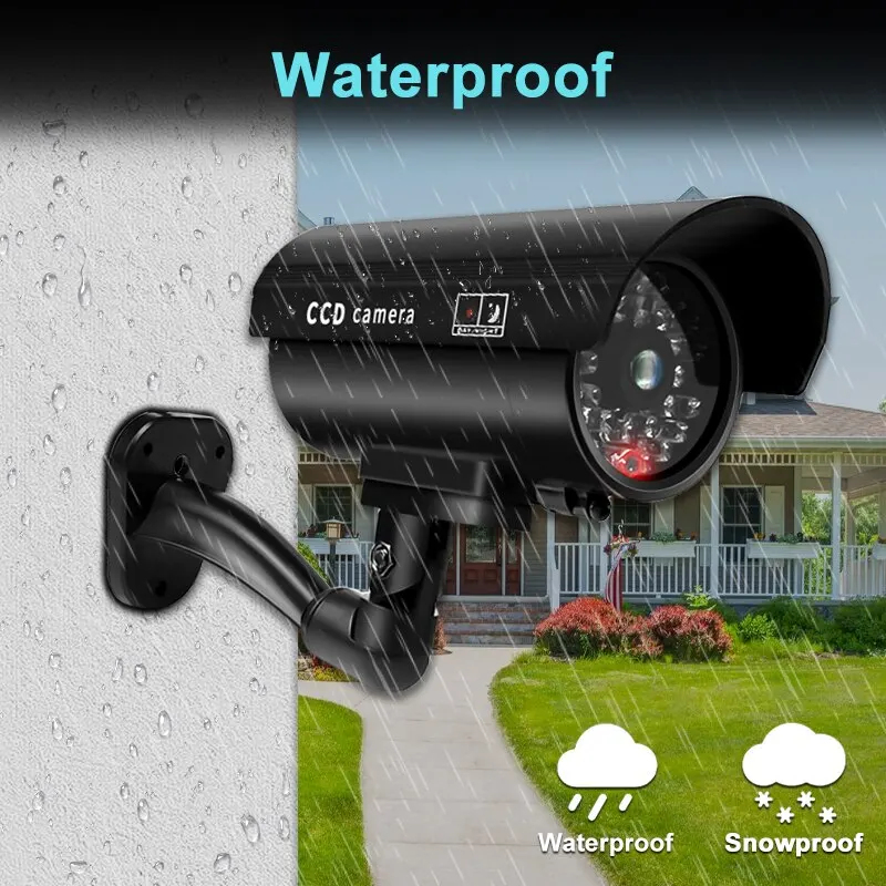 1PC Dummy Security Camera Watr - Macro Photography Led Lighting 评论和价格