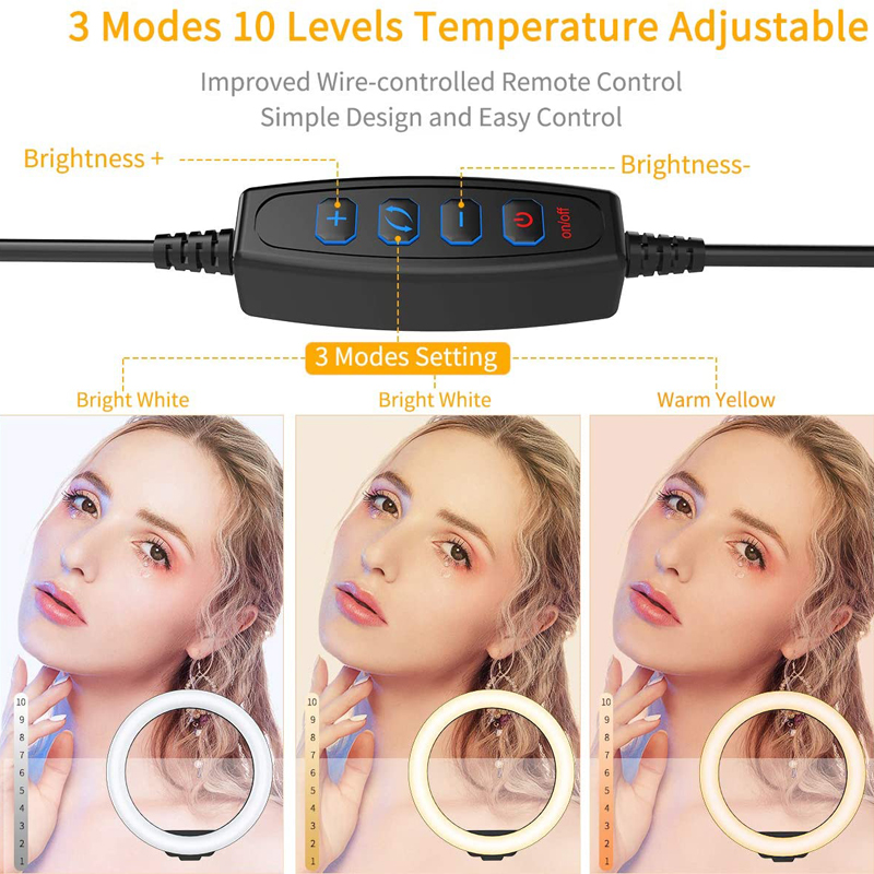 10 inch Selfie Ring Light Phot - Macro Photography Led Lighting 评论和价格