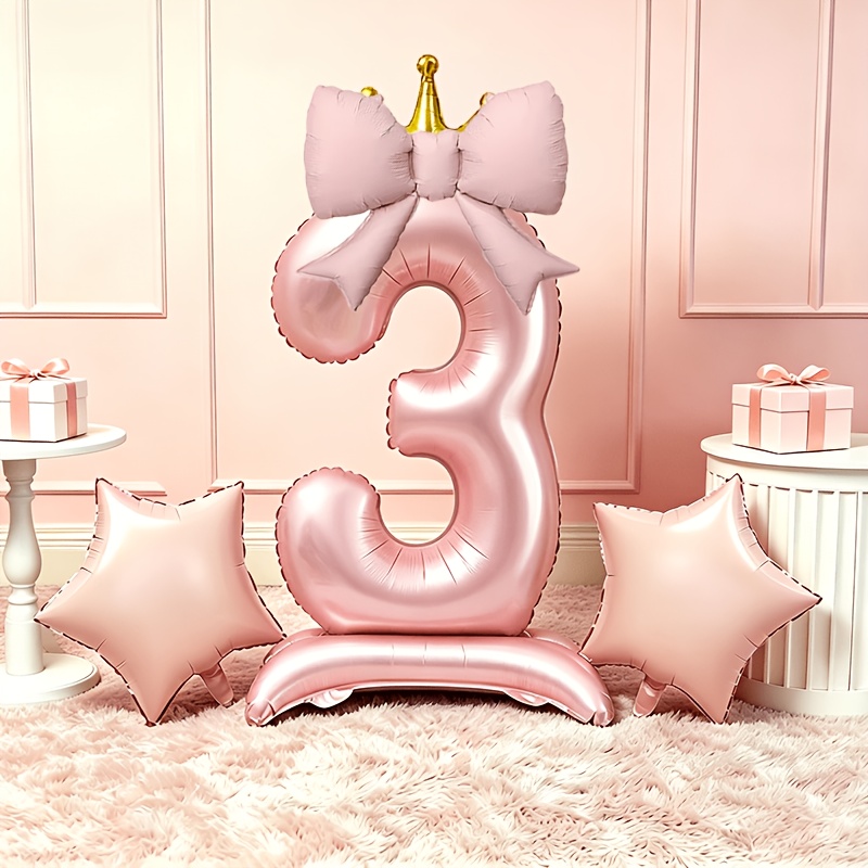 Light Luxury Pink 3D Balloons  - Photography Video Lighting Kit 评论和价格