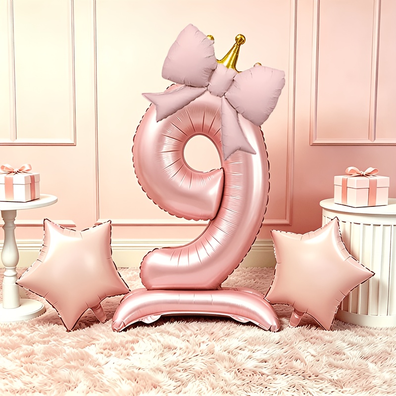 Light Luxury Pink 3D Balloons  - Photography Video Lighting Kit 评论和价格
