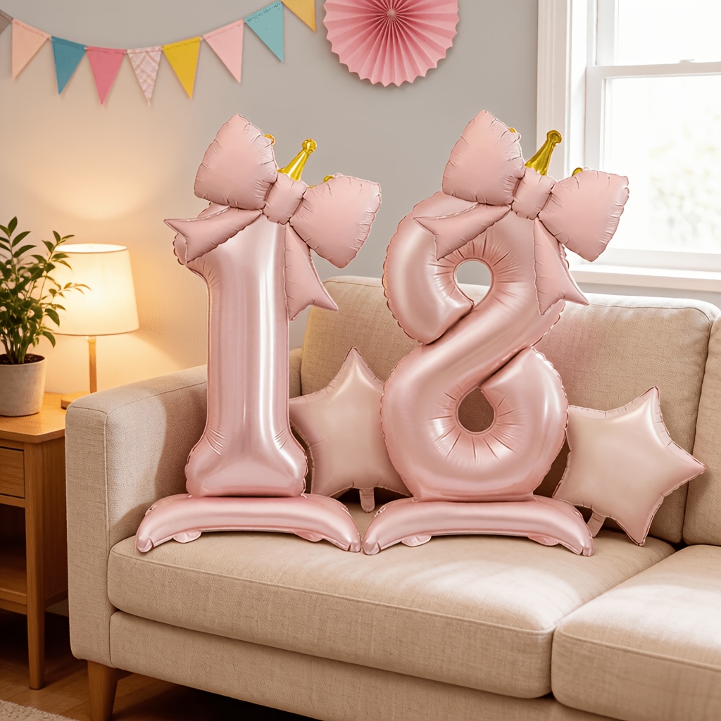Light Luxury Pink 3D Balloons  - Photography Video Lighting Kit 评论和价格