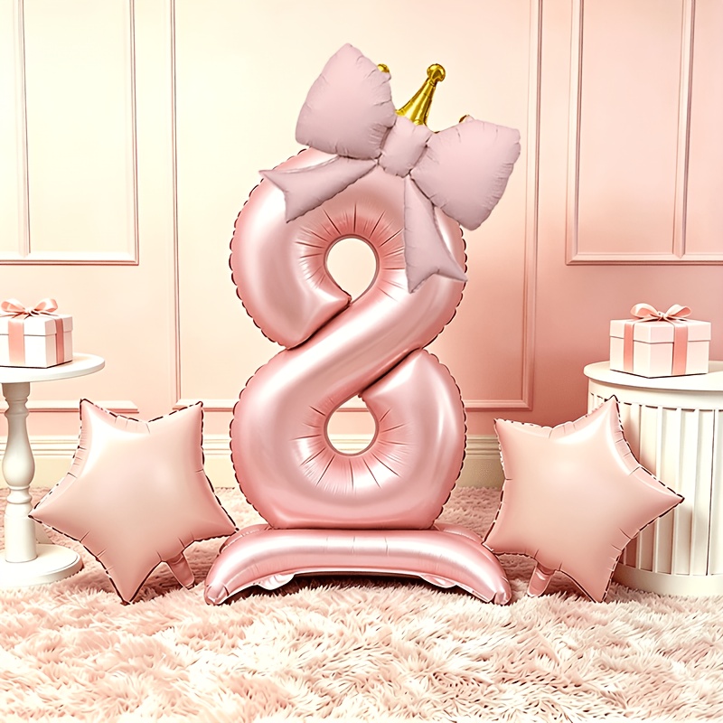 Light Luxury Pink 3D Balloons  - Photography Video Lighting Kit 评论和价格