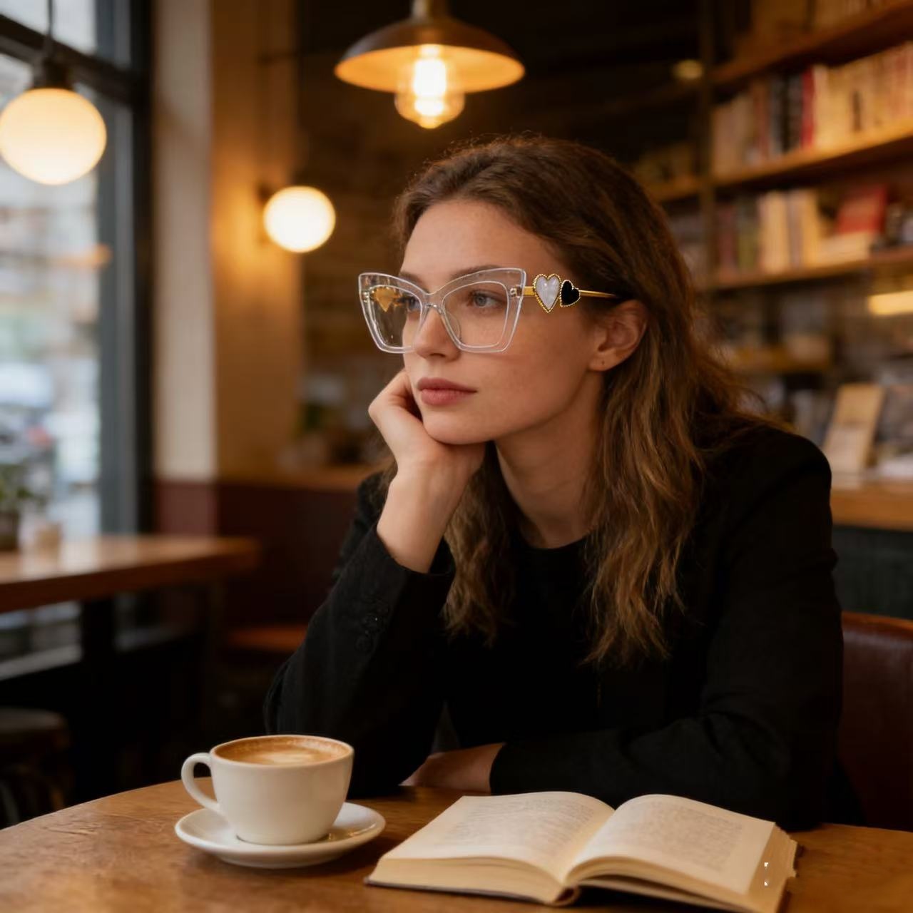 Fashion Eyeglasses for Woman L - Lighting Glass Photography 评论和价格