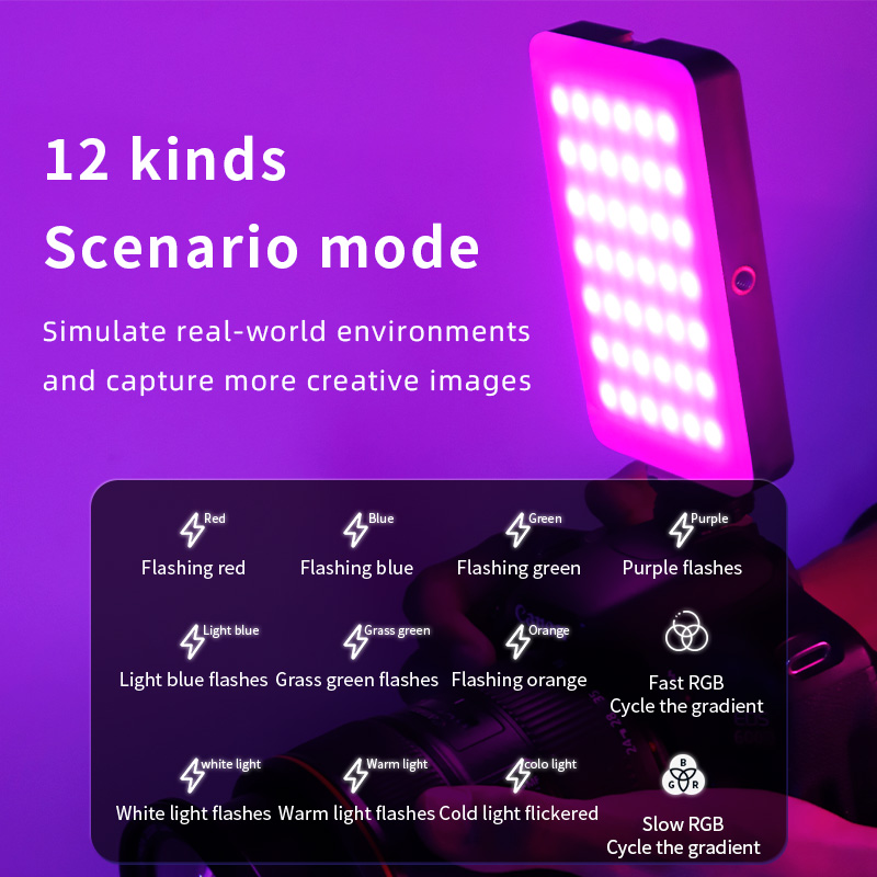 LED RGB Dual Color Optional Po - Photography Lighting Options 评论和价格