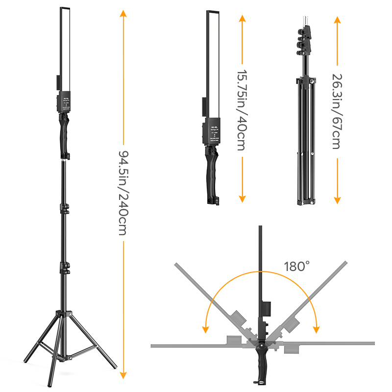 4pcs LED Photography Studio Li - Photography Video Lighting Kit 评论和价格