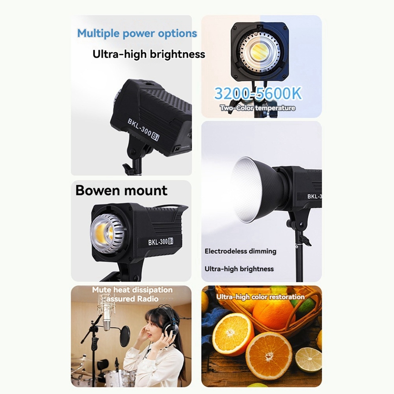 300W Bi LED Video Light, Conti - Photography Lighting Accessories 评论和价格