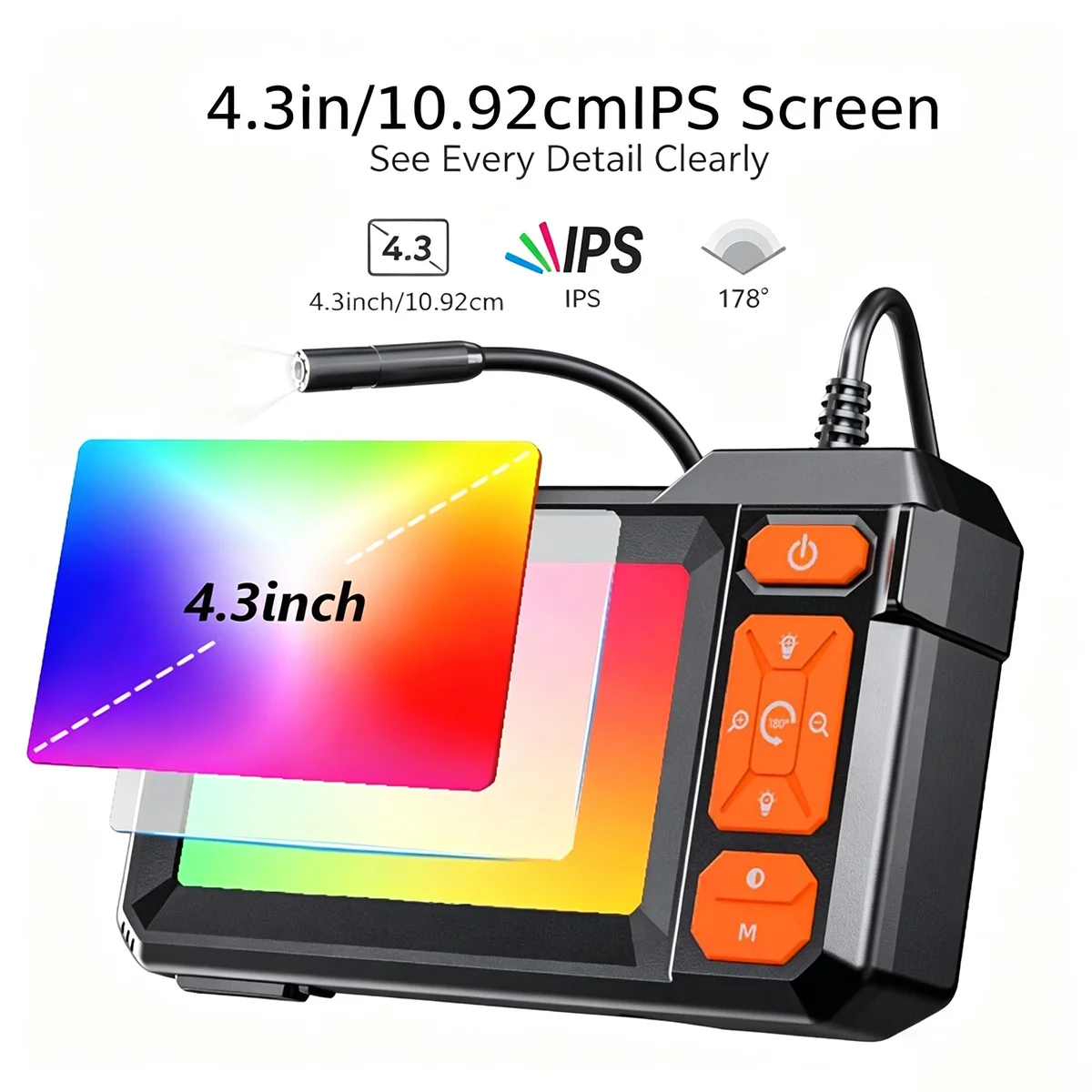 Industrial Endoscope Camera 4. - Macro Photography Led Lighting 评论和价格