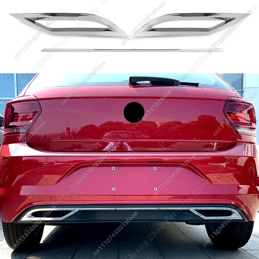 For VW Polo 6 MK6 3Pcs Car Rea - Diffusion Material Roll 评论和价格