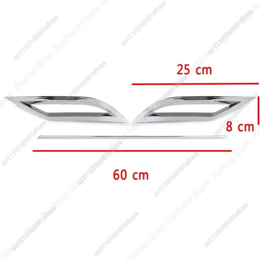 For VW Polo 6 MK6 3Pcs Car Rea - Diffusion Material Roll 评论和价格