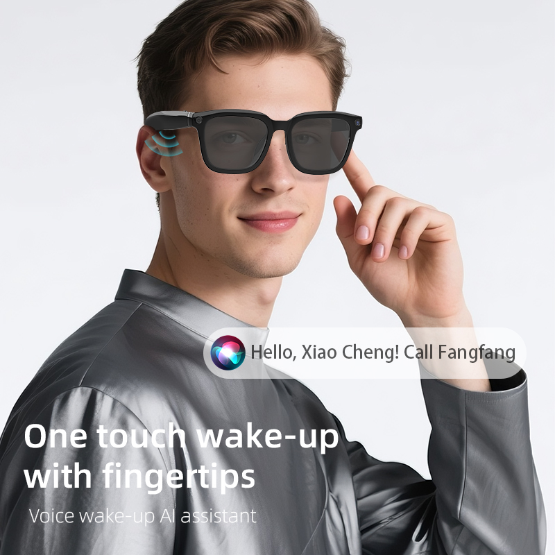 AI Bluetooth Smart Glasses,Blu - Photography Lighting Assistant 评论和价格