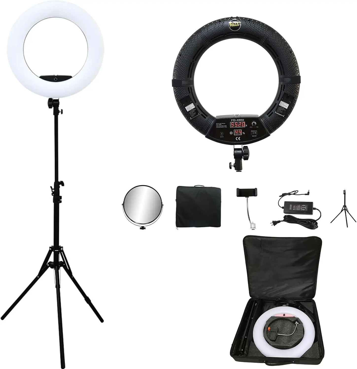 FD480 Ring Lamp 18 Inch LED Ri - Led Ring Light 18 评论和价格