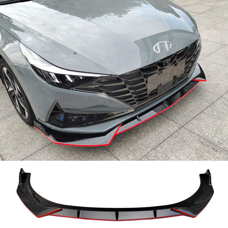 Front Bumper Splitter for Hyun - Diffusion Material Roll 评论和价格