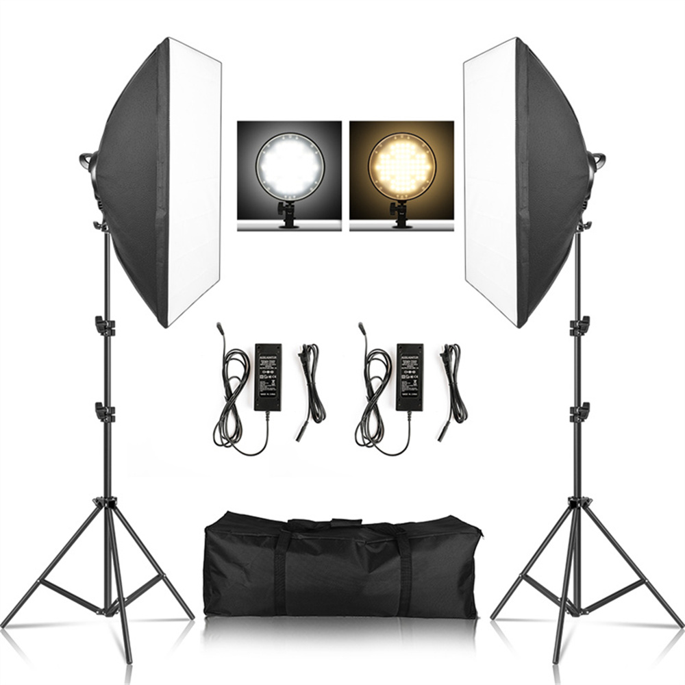 Softbox Light Photography Kit  - Photography Video Lighting Kit 评论和价格
