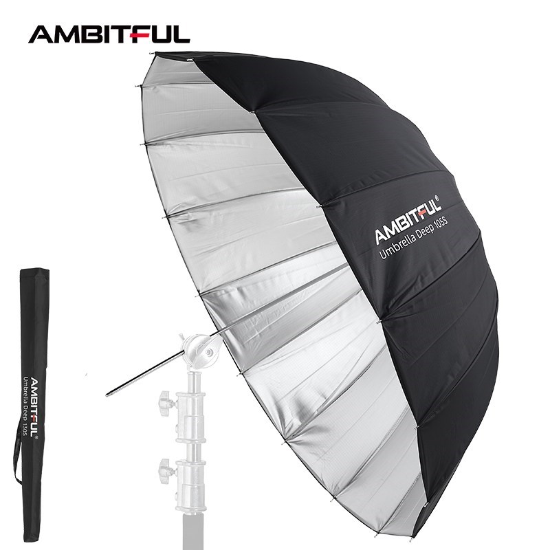 AMBITFUL 105cm 130cm 160cm Dee - Parabolic Umbrella Deep 评论和价格