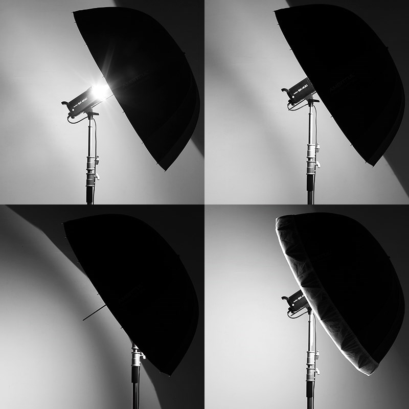 AMBITFUL 105cm 130cm 160cm Dee - Parabolic Umbrella Deep 评论和价格